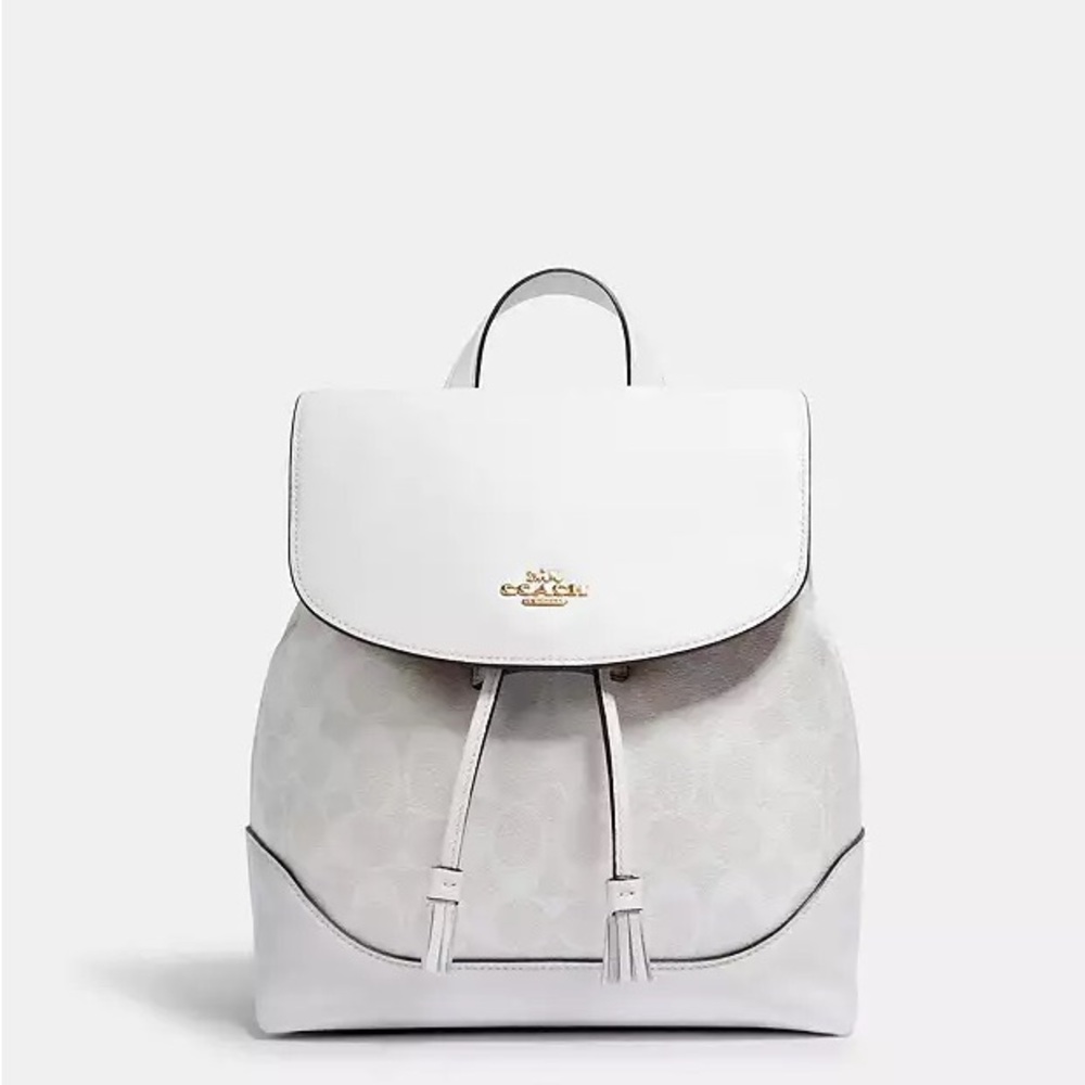 Coach Elle Backpack - White | BNWT
